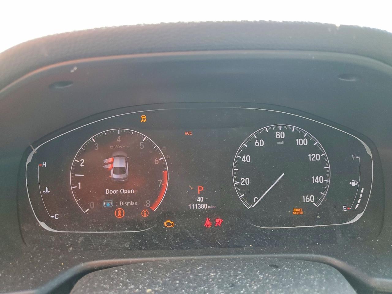 2019 HONDA ACCORD