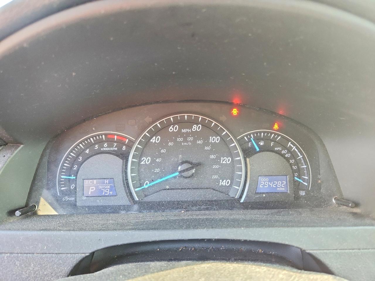 2012 TOYOTA CAMRY