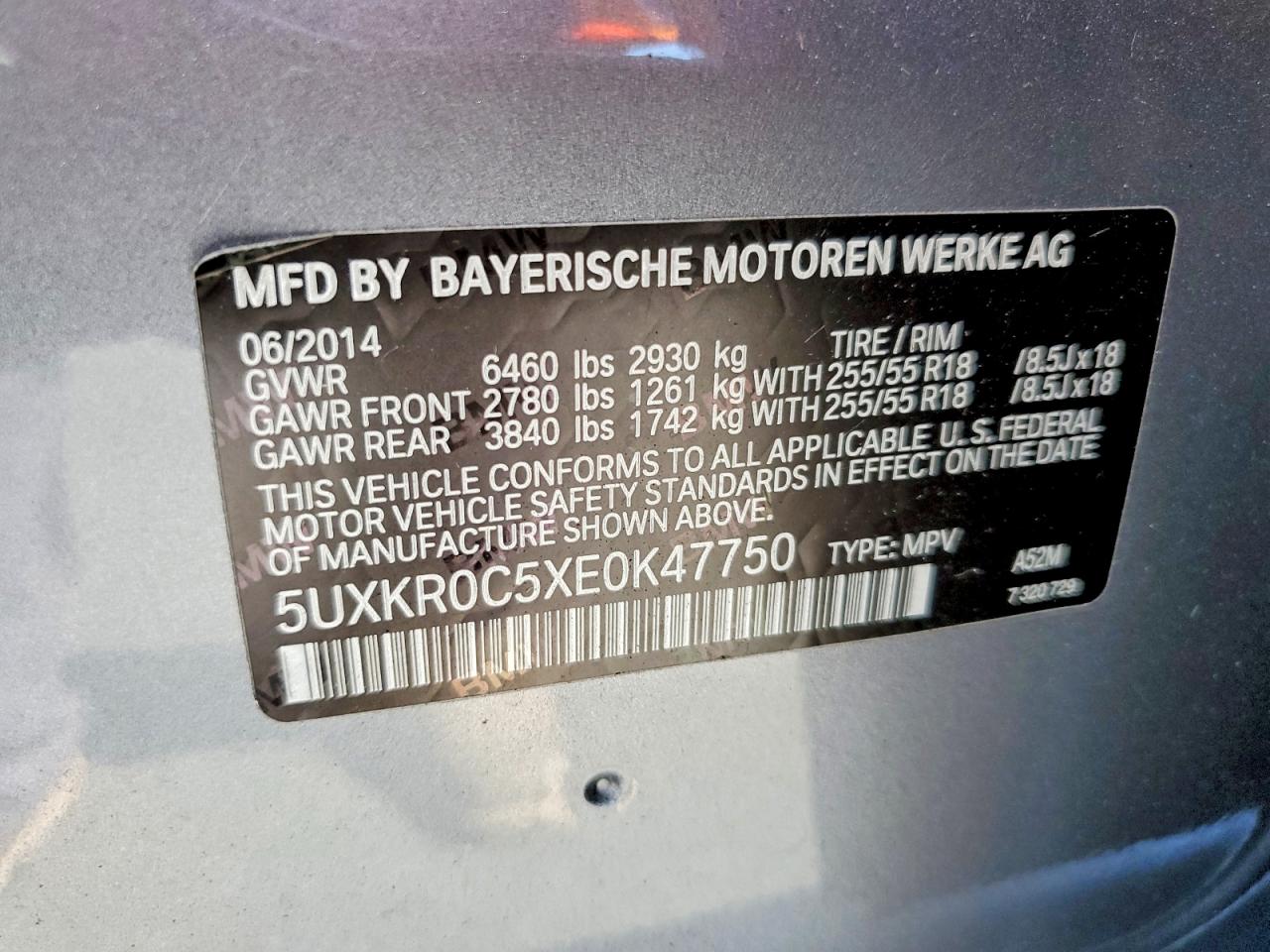 2014 BMW X5