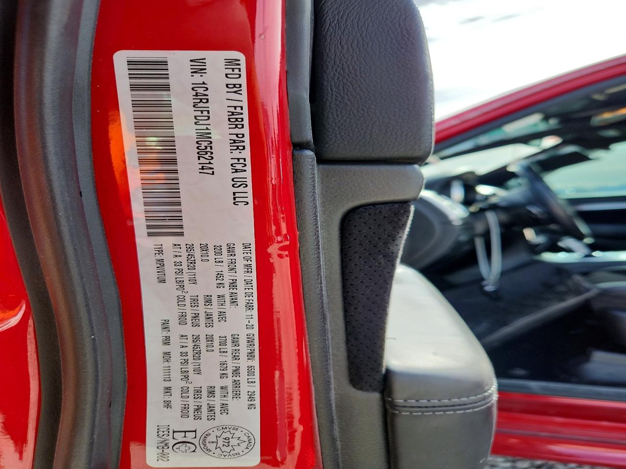 2021 JEEP CHEROKEE