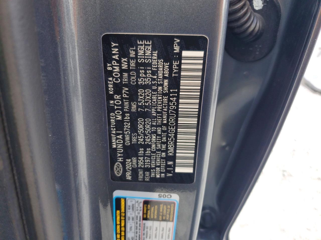 2024 HYUNDAI PALISADE
