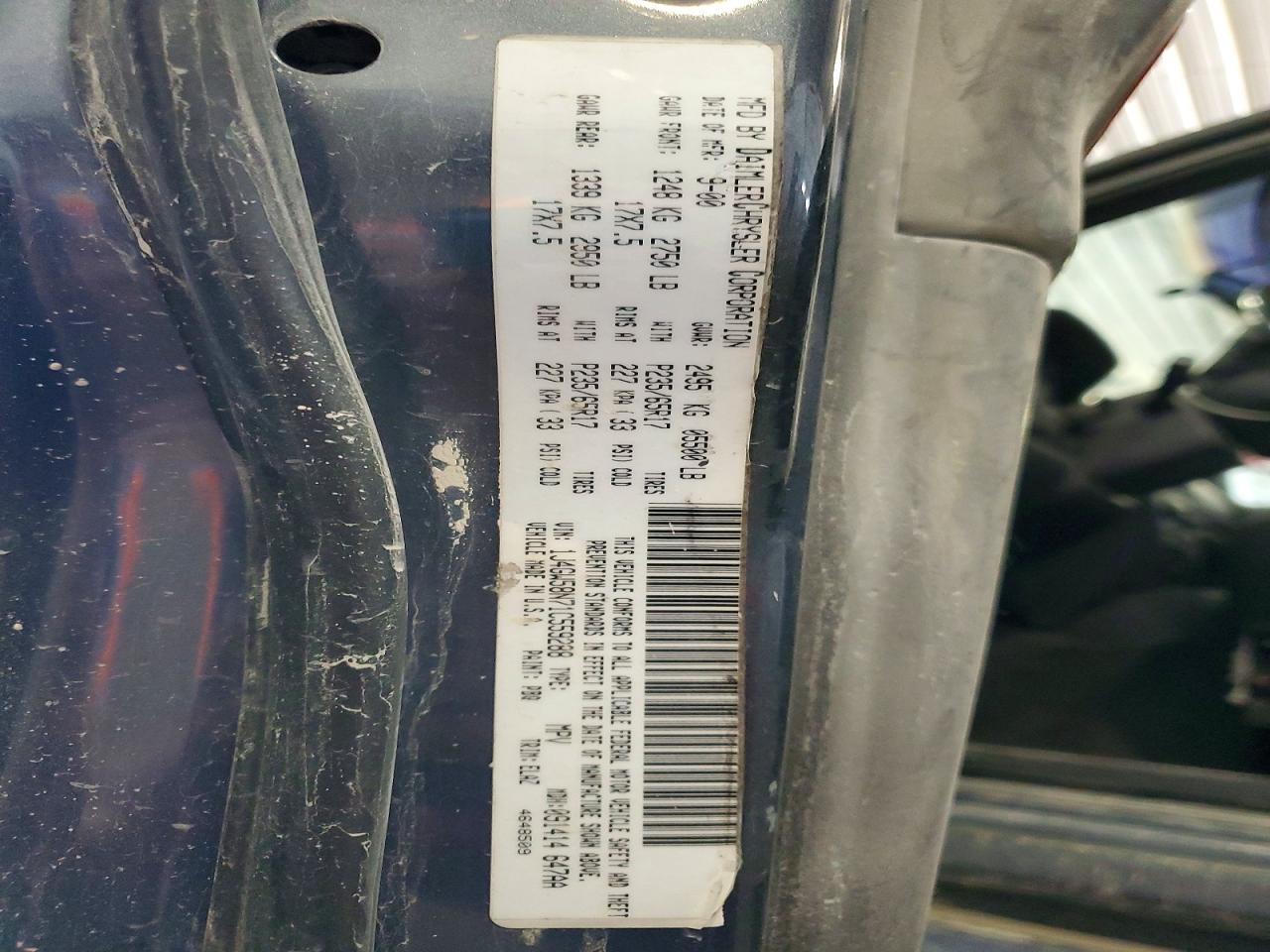 2001 JEEP GRAND CHER