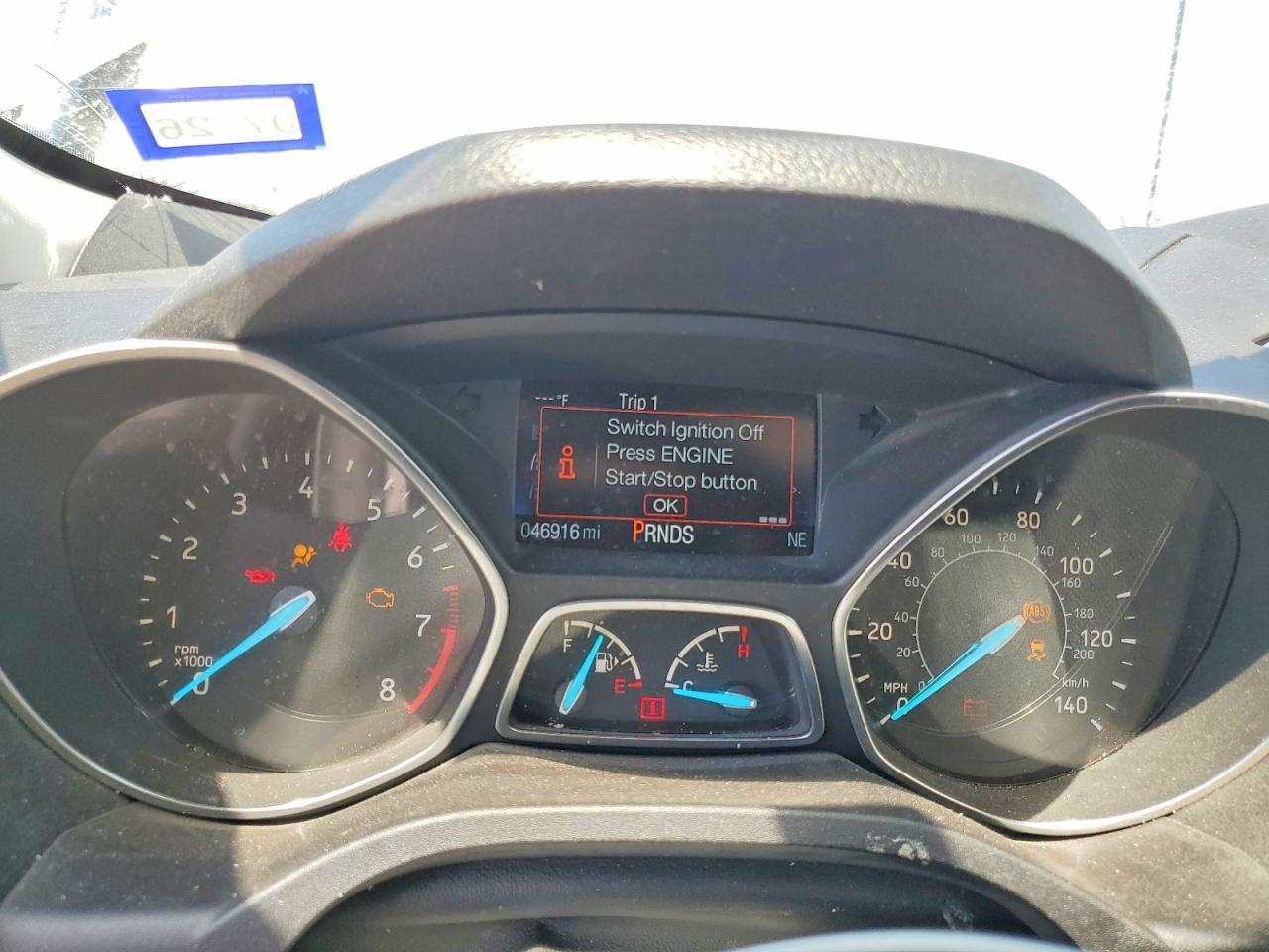 2019 FORD ESCAPE