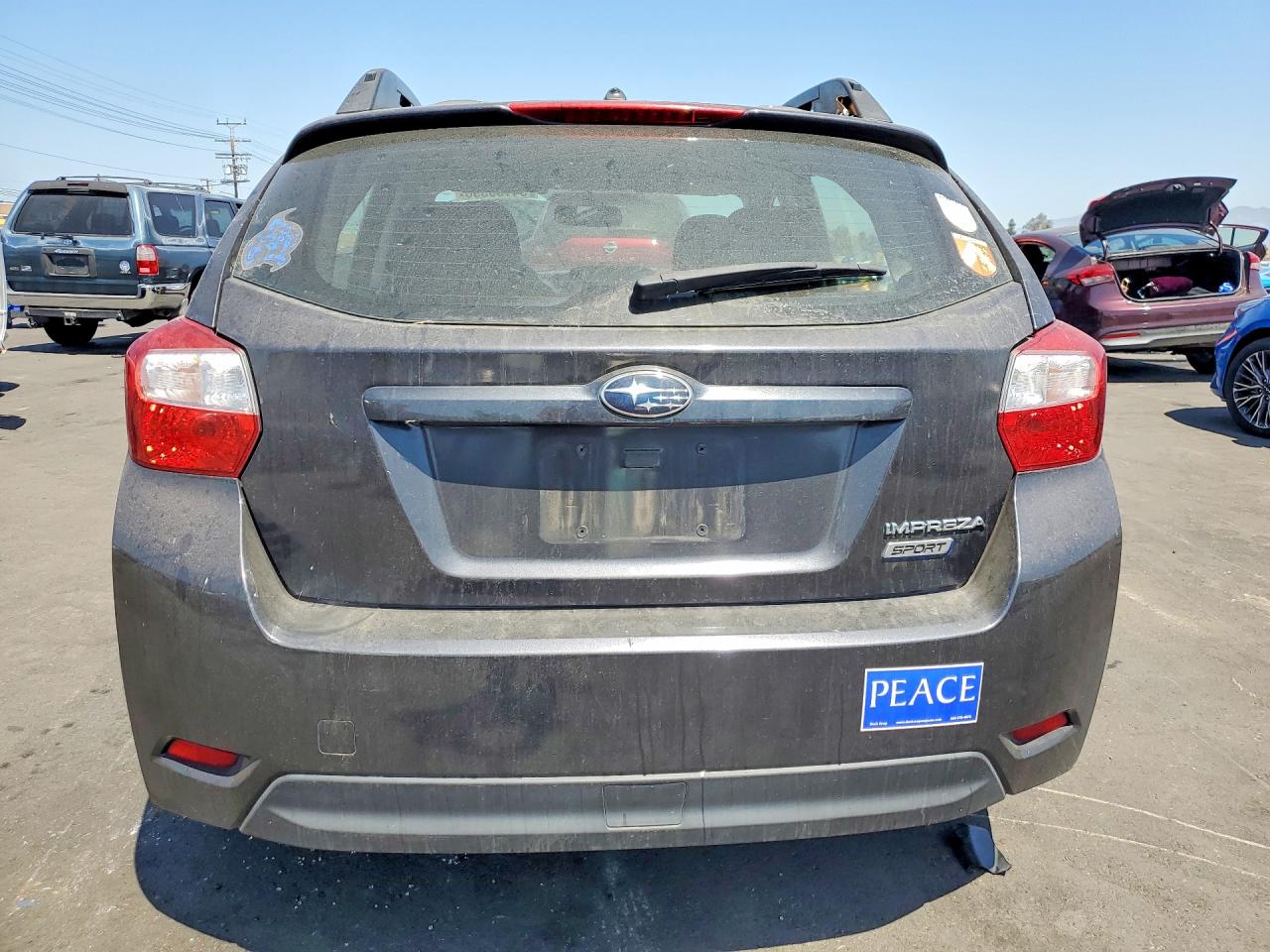 2012 SUBARU IMPREZA