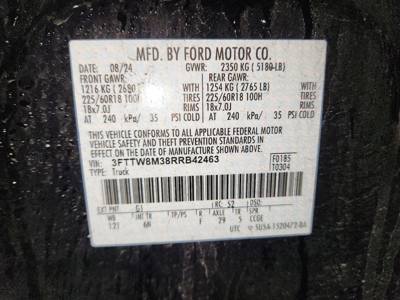 2024 FORD MAVERICK