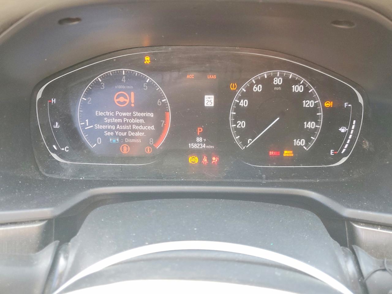 2019 HONDA ACCORD