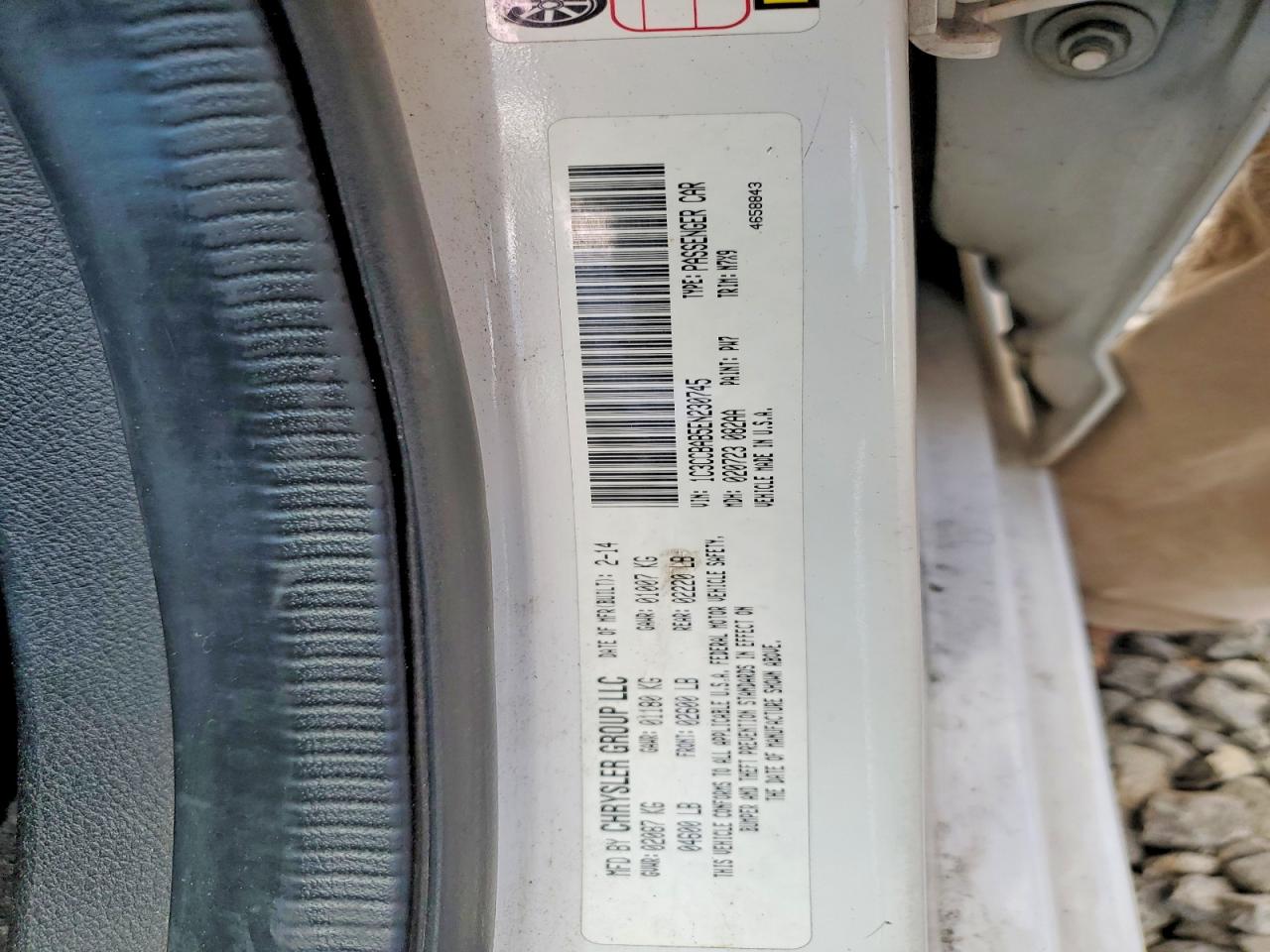 2014 CHRYSLER 200
