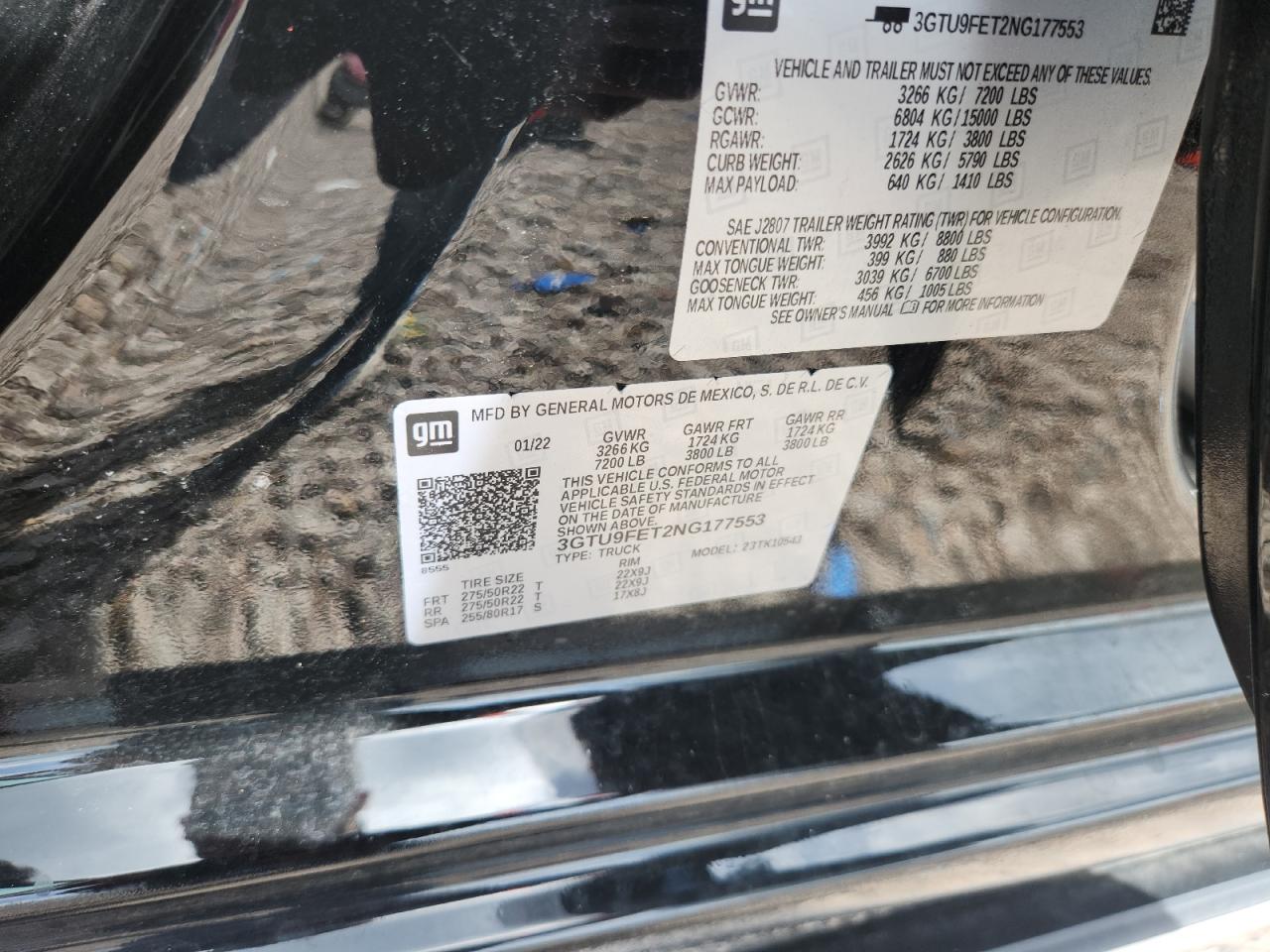 2022 GMC SIERRA