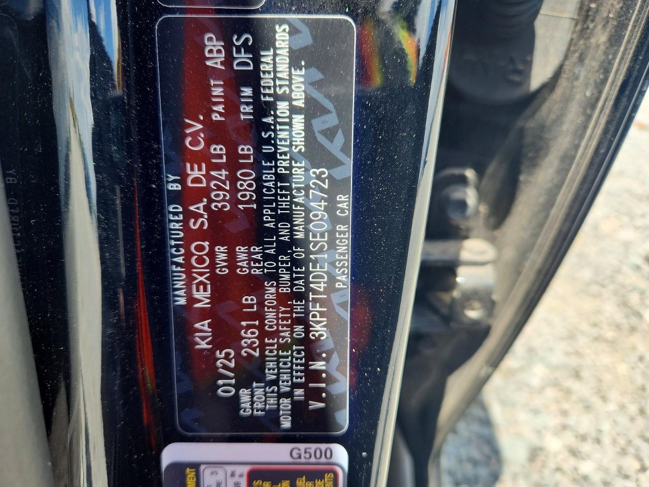 2025 KIA ALL OTHER