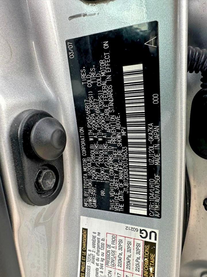 2007 LEXUS GX