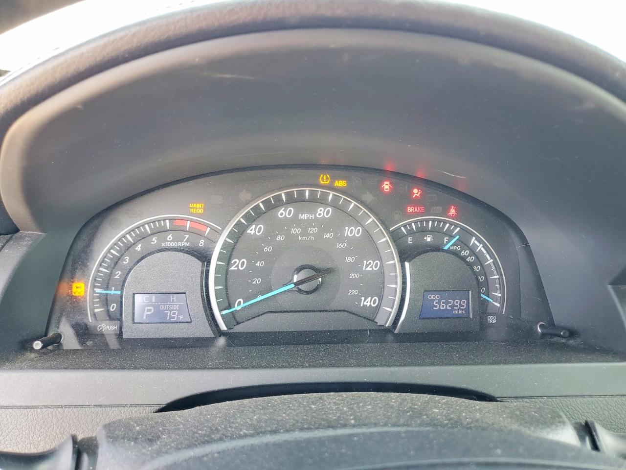 2012 TOYOTA CAMRY