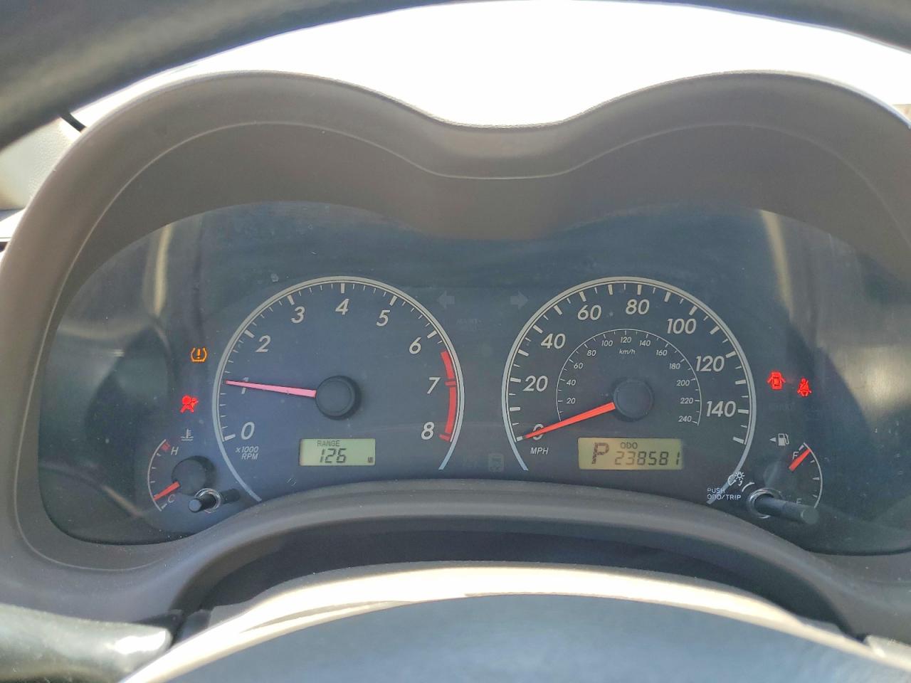 2009 TOYOTA COROLLA