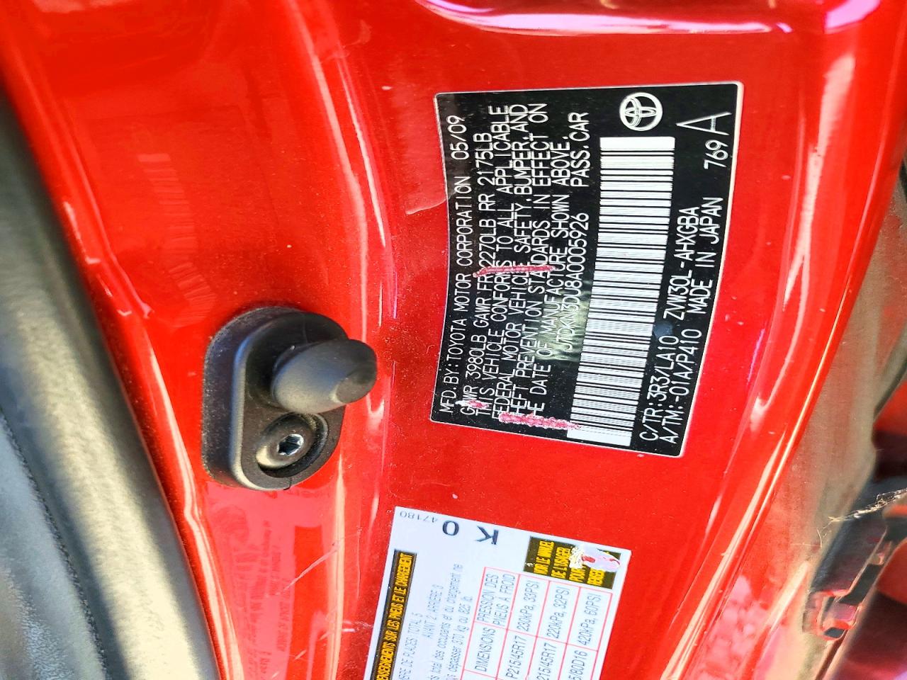 2010 TOYOTA PRIUS