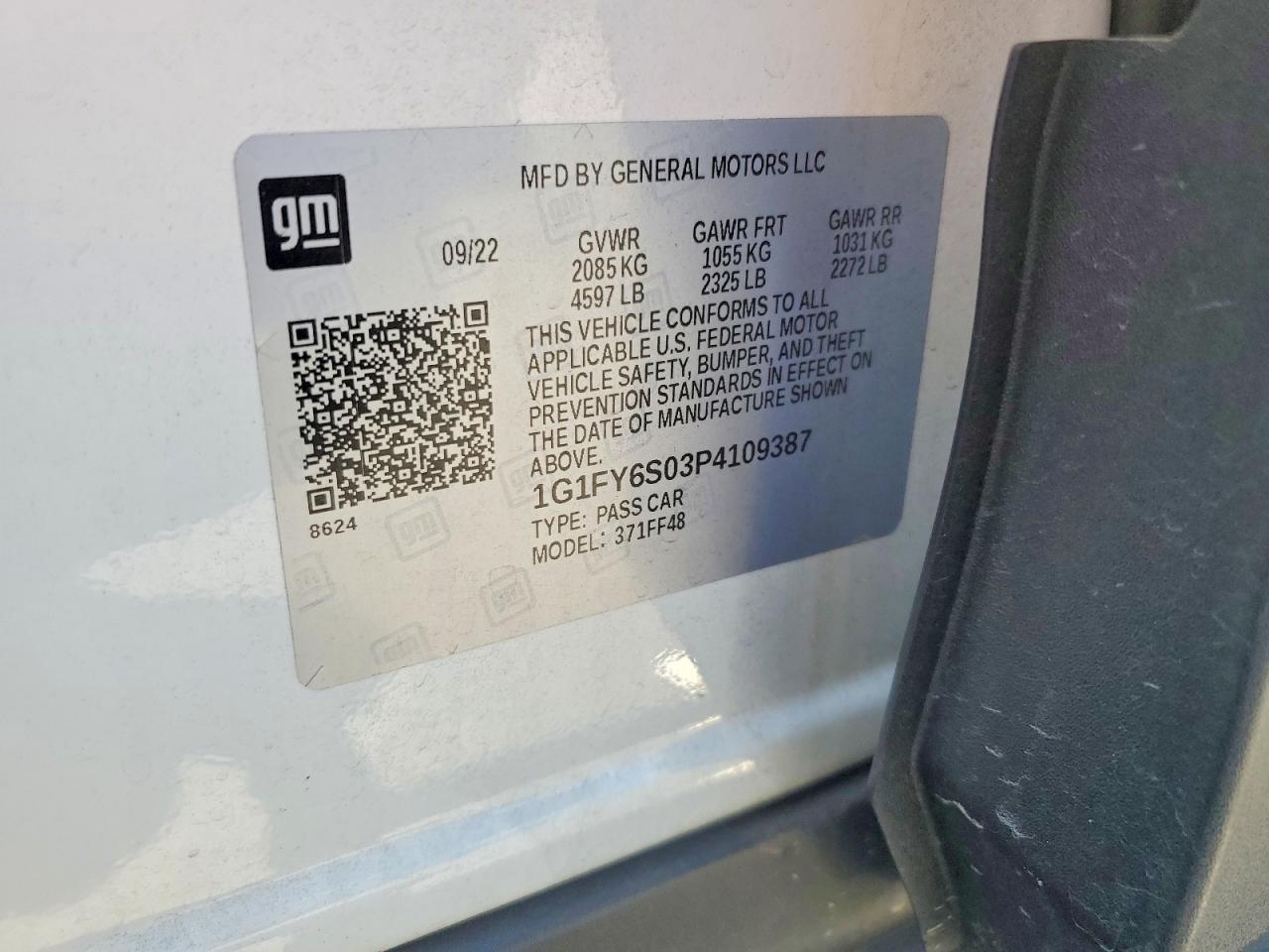 2023 CHEVROLET BOLT