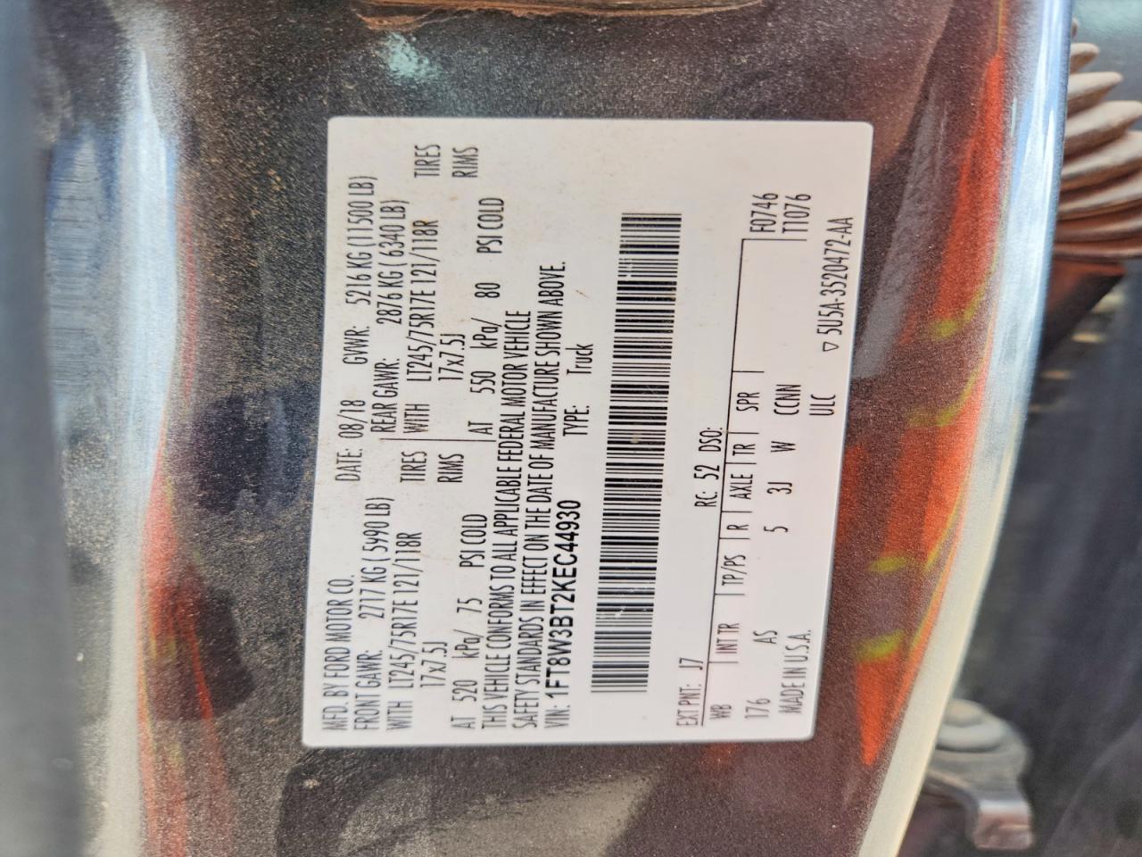 2019 FORD F350
