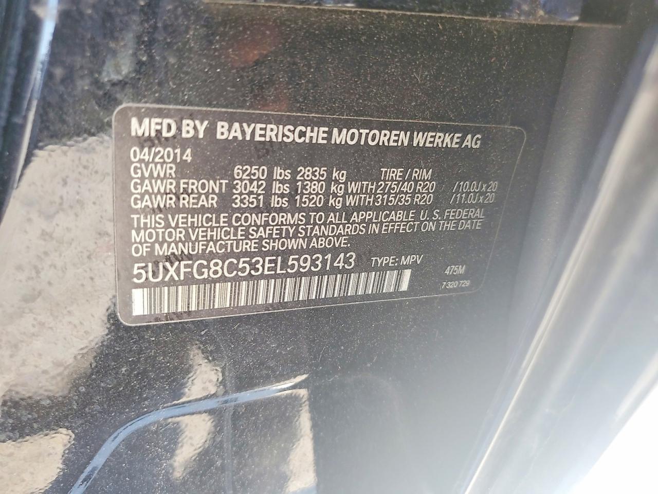 2014 BMW X6