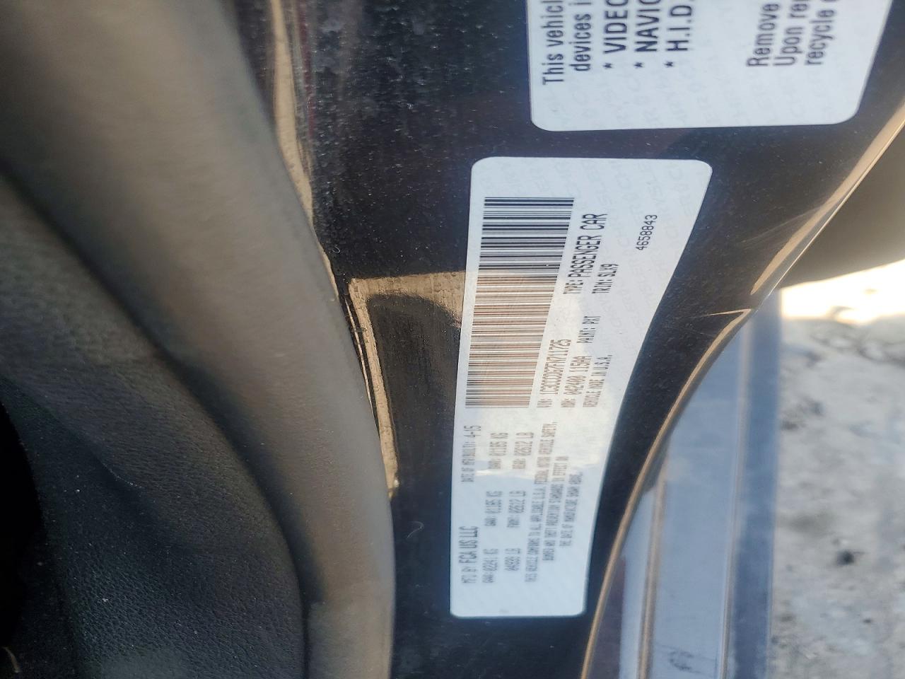 2015 CHRYSLER 200