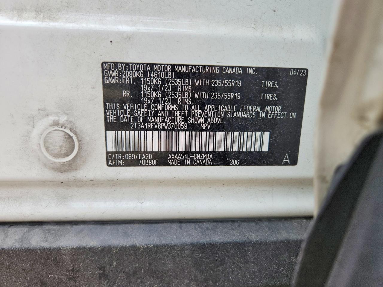 2023 TOYOTA RAV4