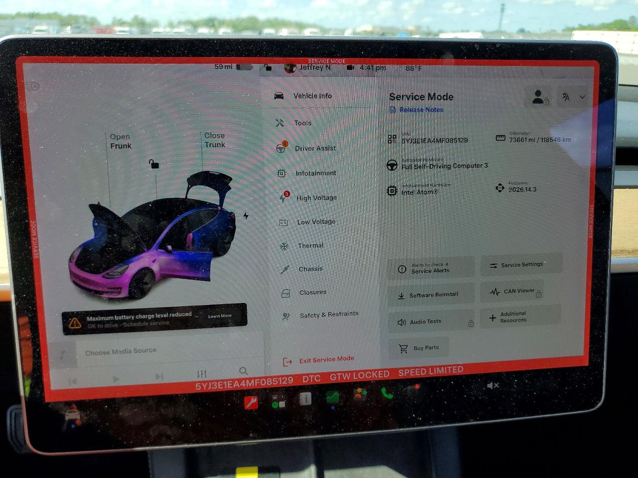 2021 TESLA MODEL 3