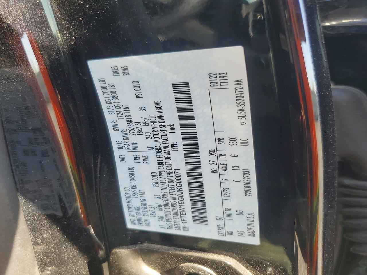 2018 FORD F-150
