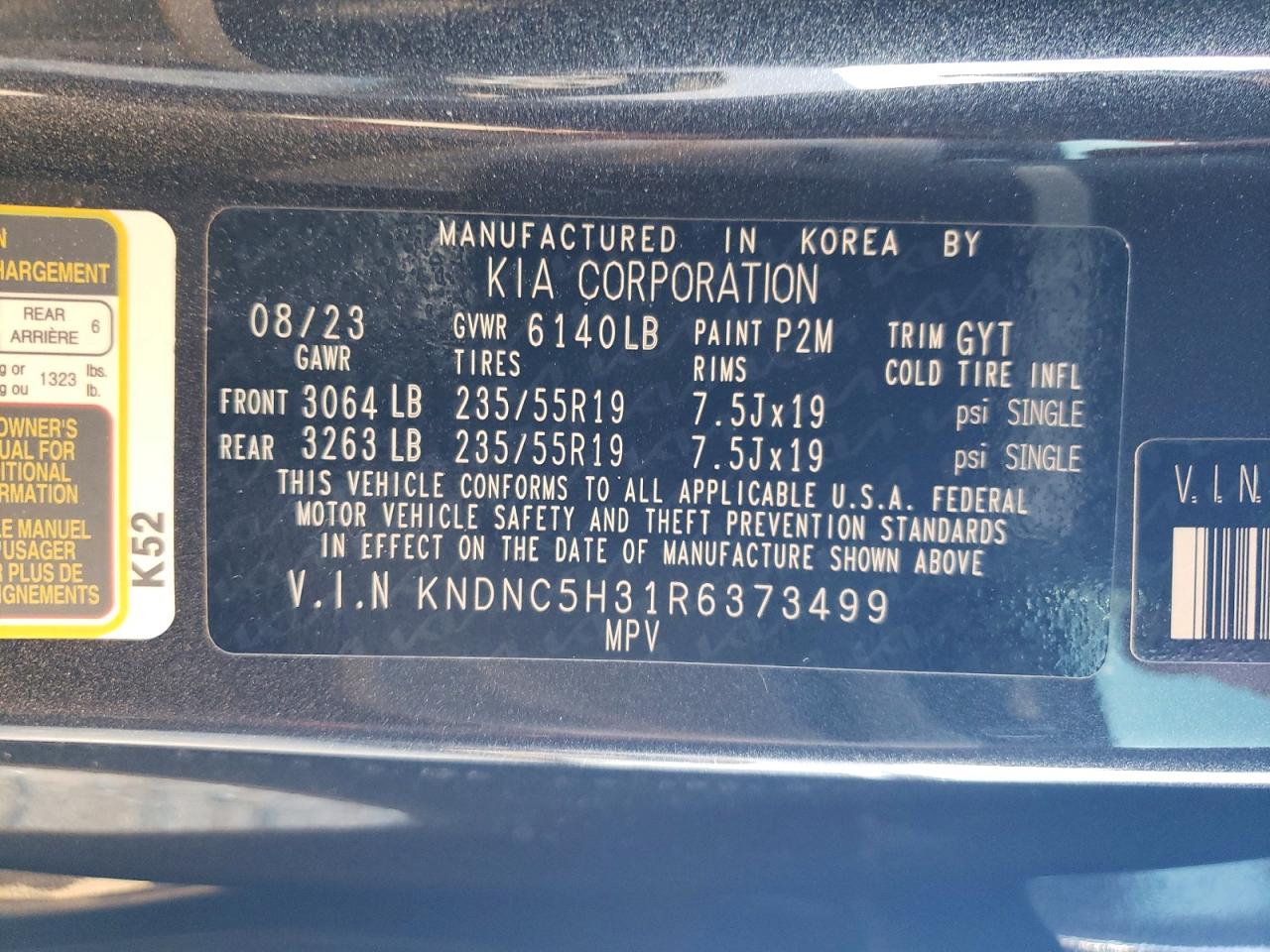 2024 KIA ALL OTHER