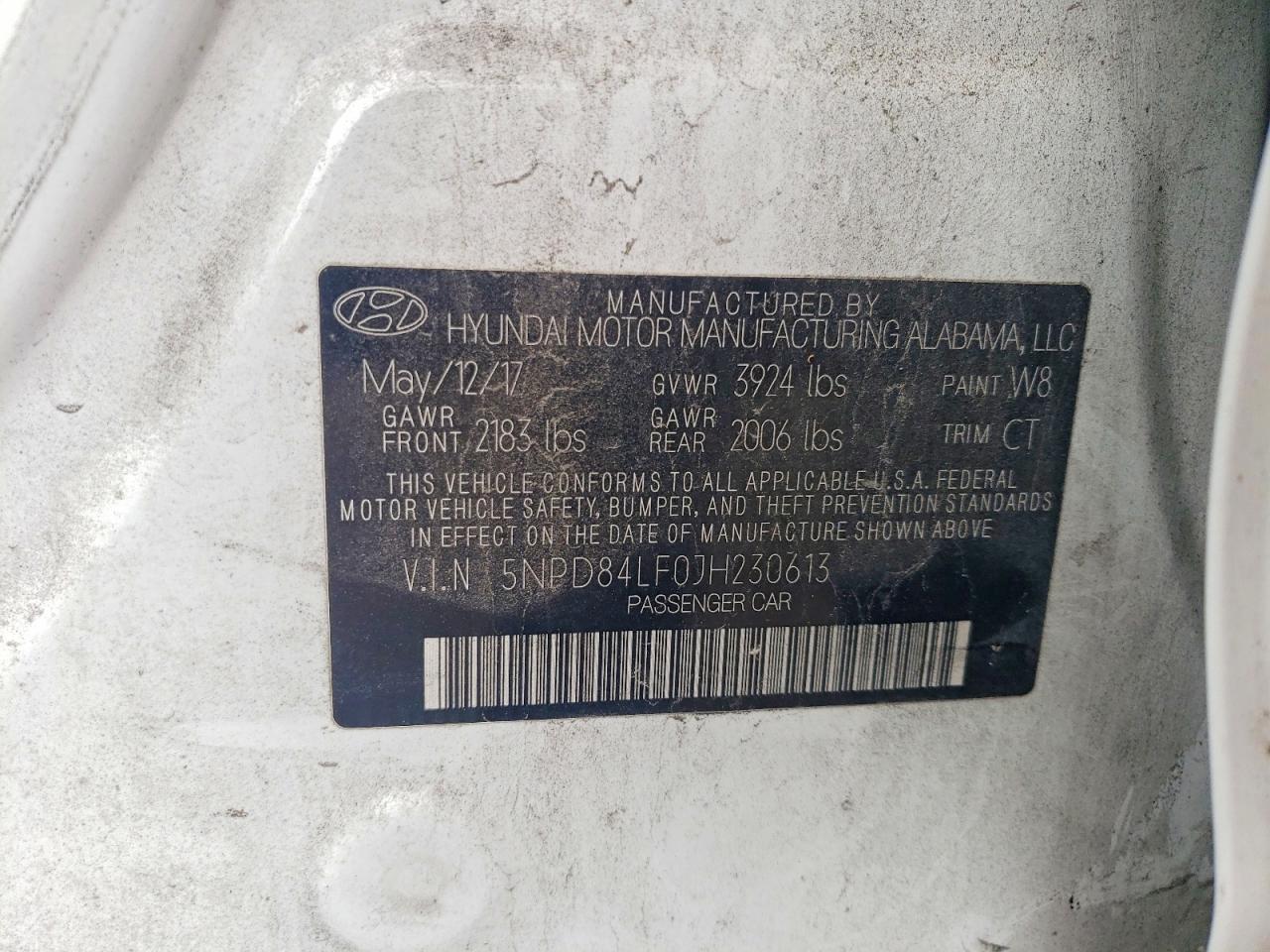 2018 HYUNDAI ELANTRA