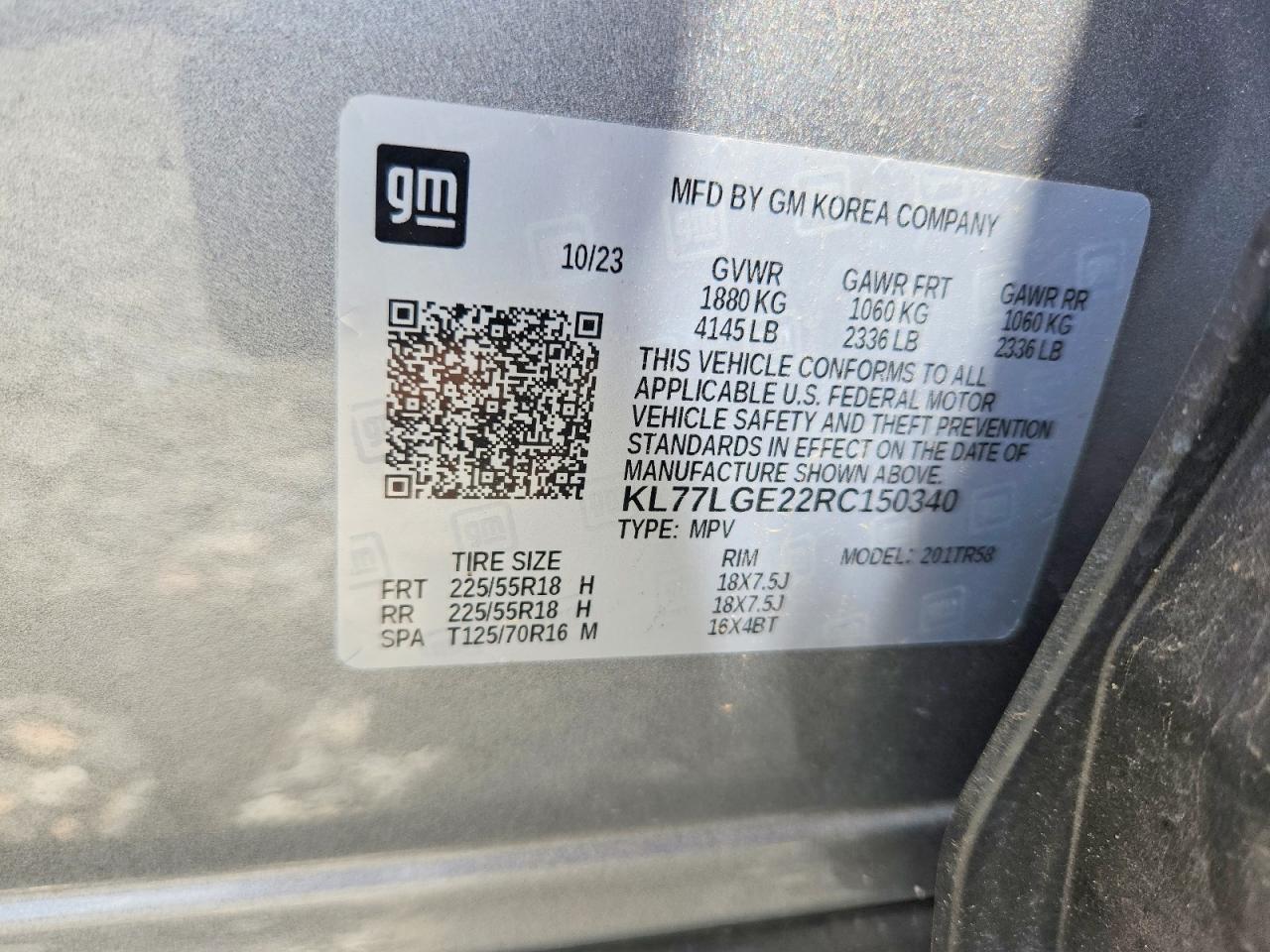 2024 CHEVROLET TRAX
