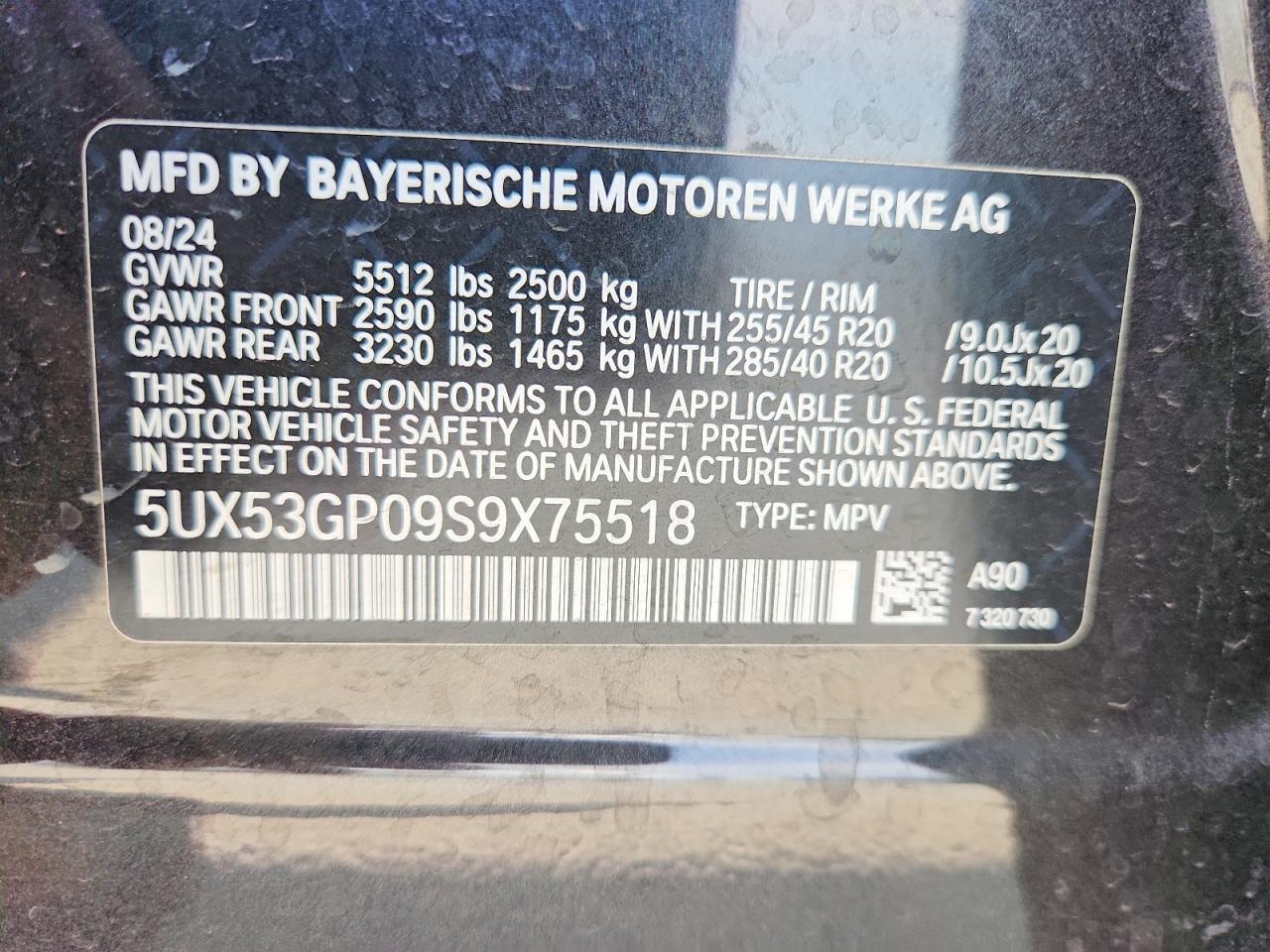 2025 BMW X3