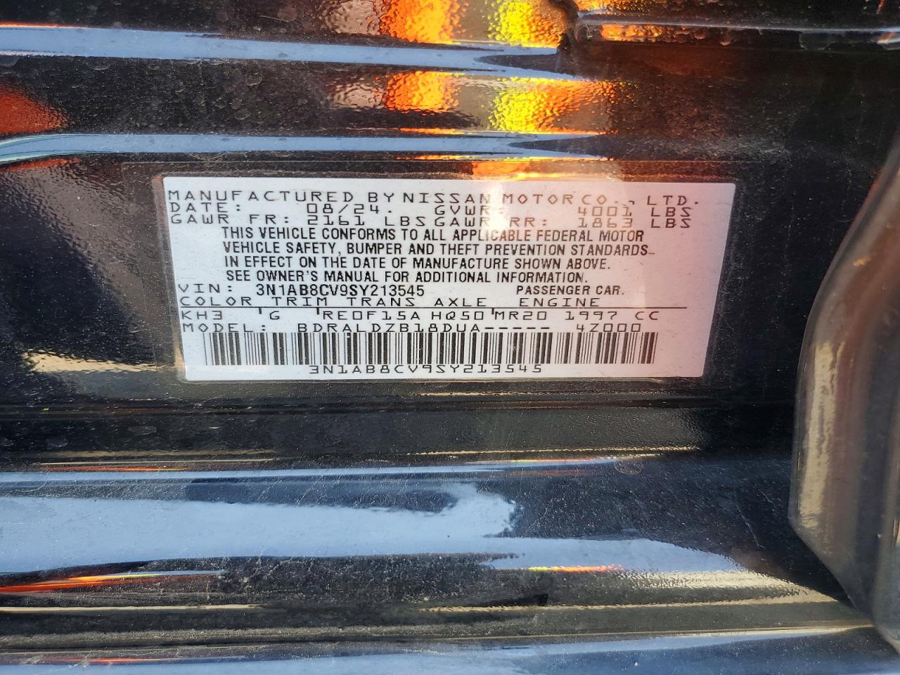 2025 NISSAN SENTRA