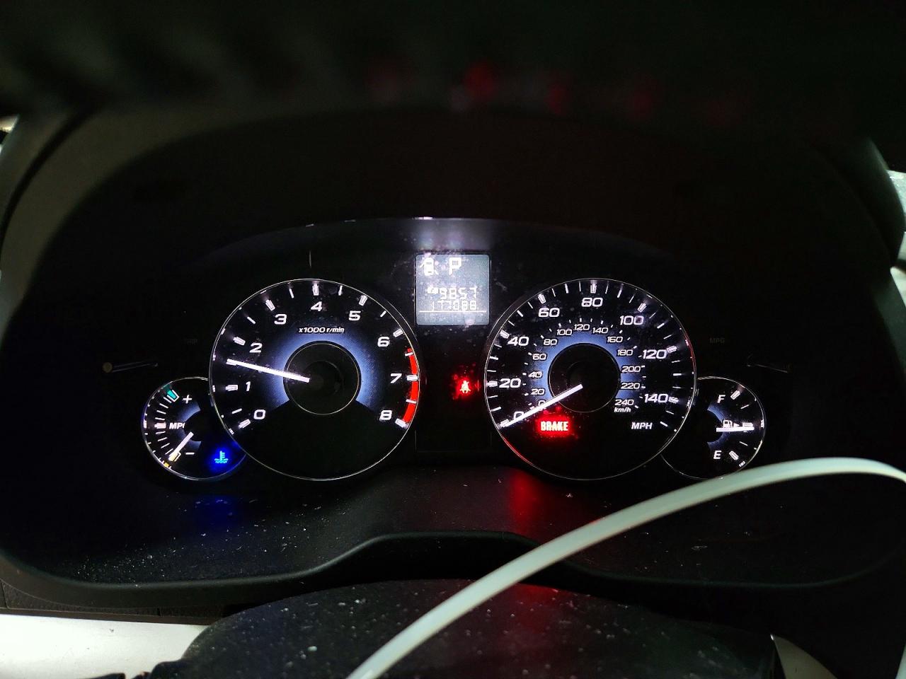 2012 SUBARU LEGACY