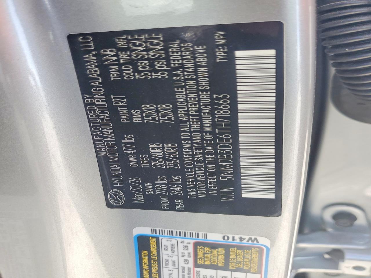 2026 HYUNDAI TUCSON