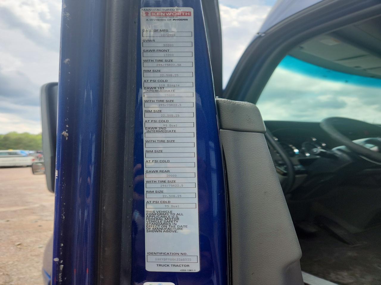 2019 KENWORTH ALL OTHER