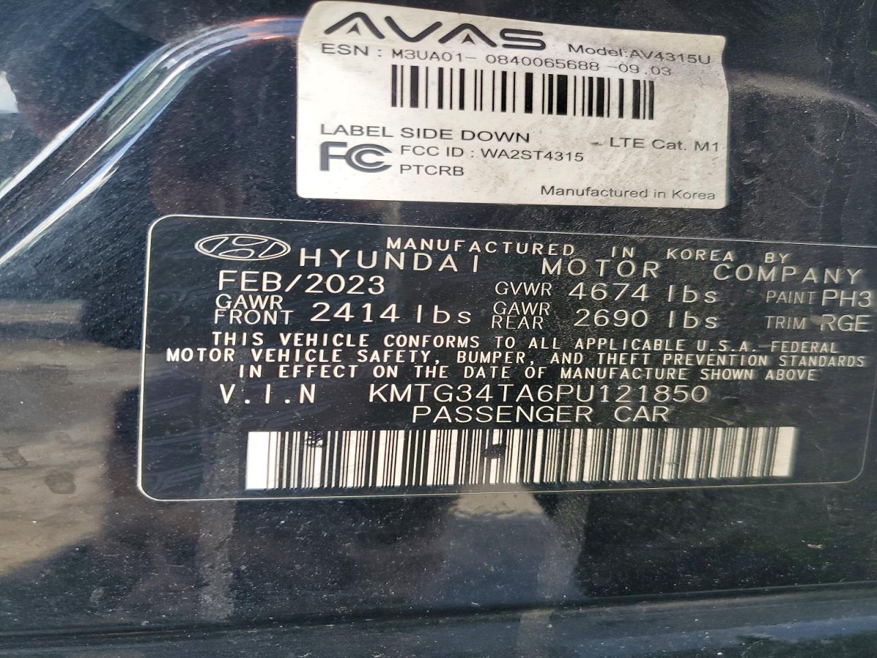 2023 GENESIS G70