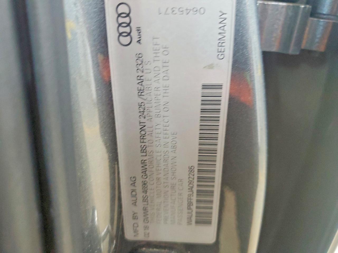 2018 AUDI A3