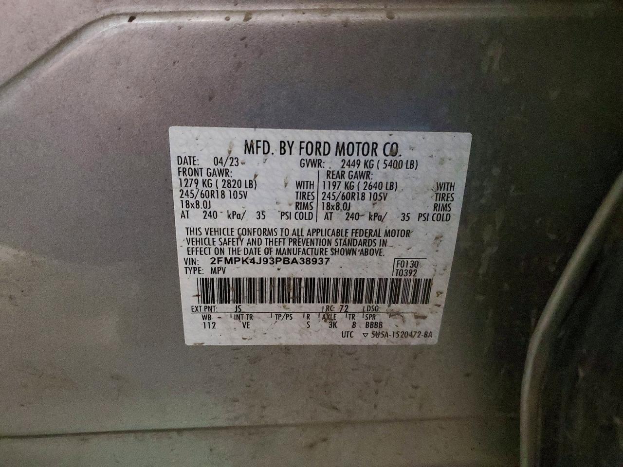 2023 FORD EDGE