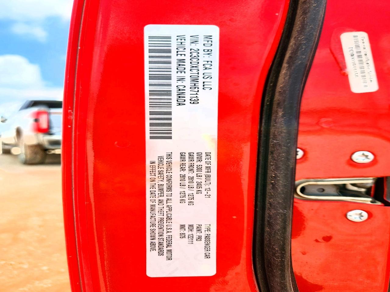 2021 DODGE CHARGER
