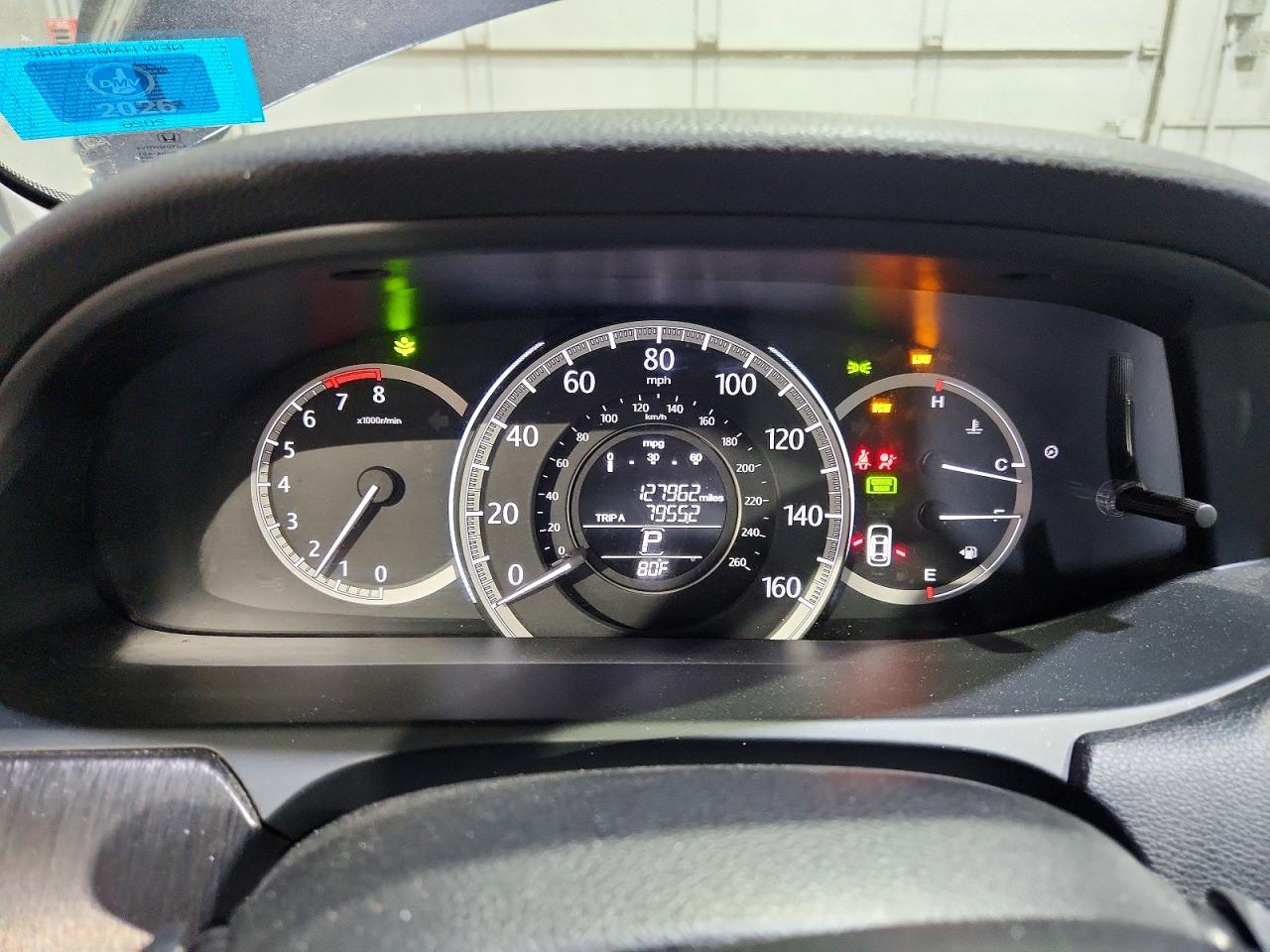 2013 HONDA ACCORD