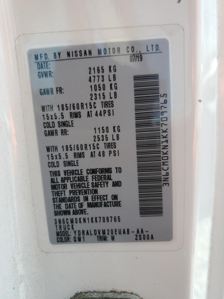 2019 NISSAN NV