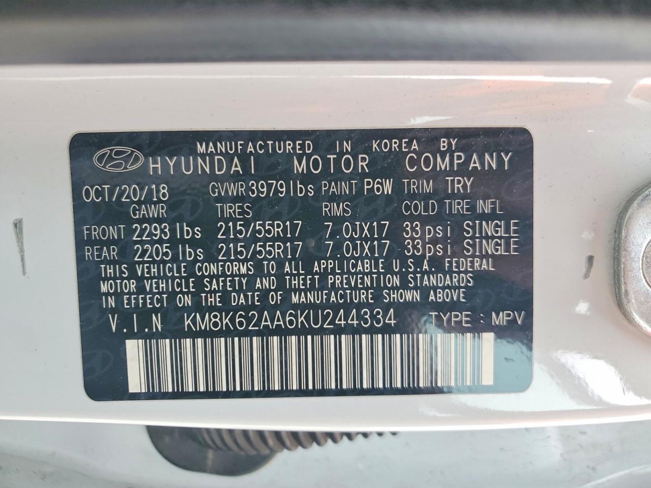 2019 HYUNDAI KONA