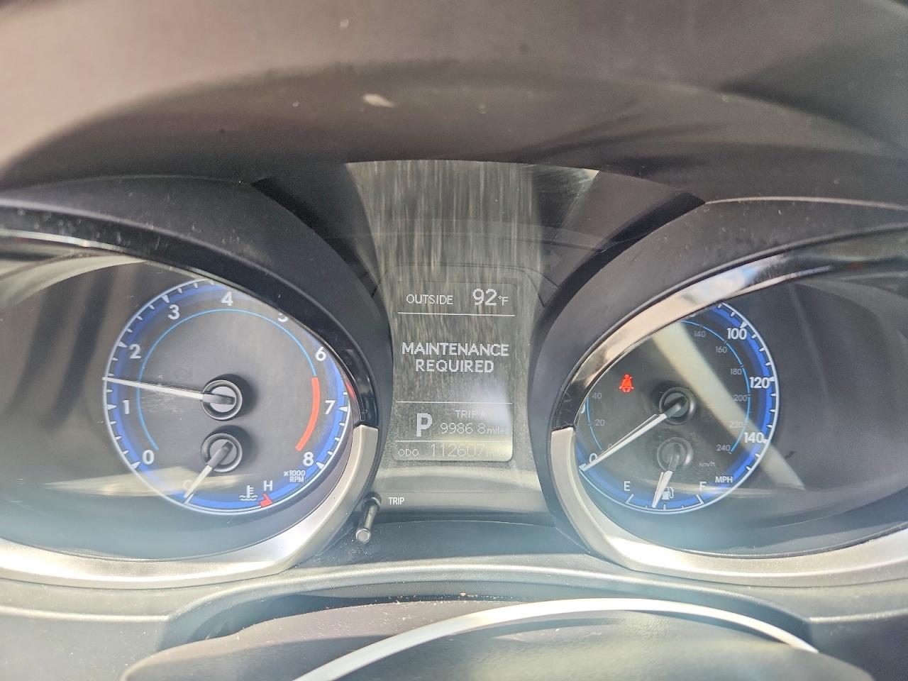 2016 TOYOTA COROLLA