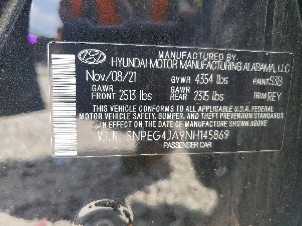 2022 HYUNDAI SONATA