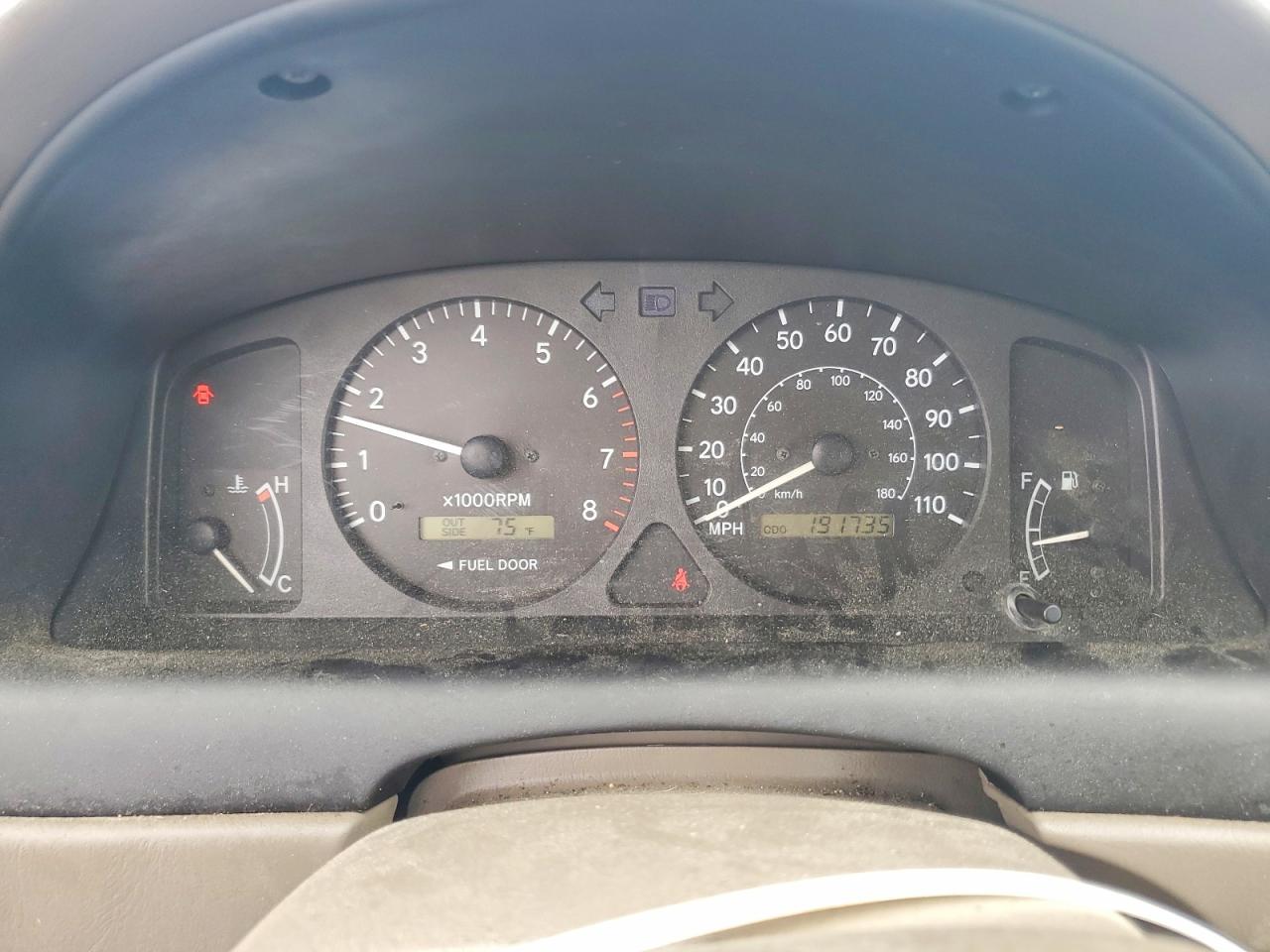 2001 TOYOTA COROLLA