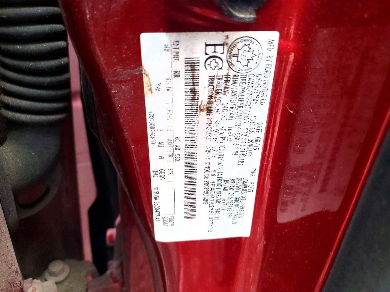2015 FORD FOCUS