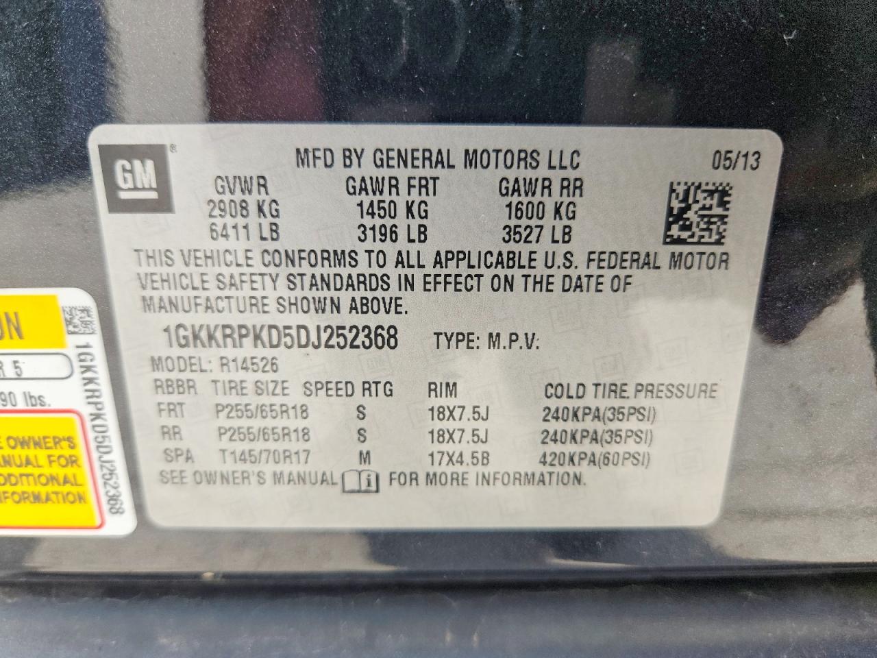 2013 GMC ACADIA
