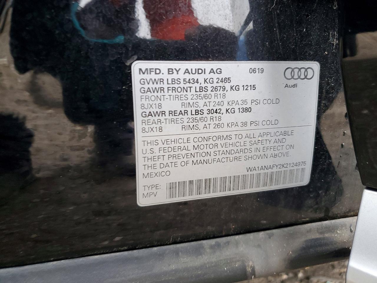 2019 AUDI Q5
