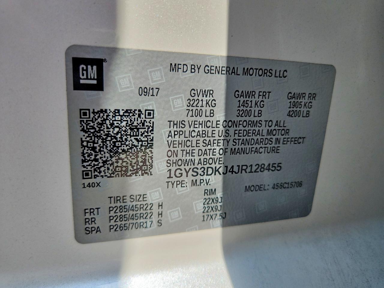2018 CADILLAC ESCALADE