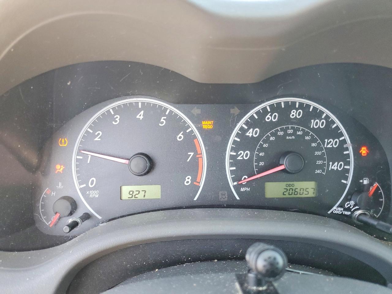 2010 TOYOTA COROLLA