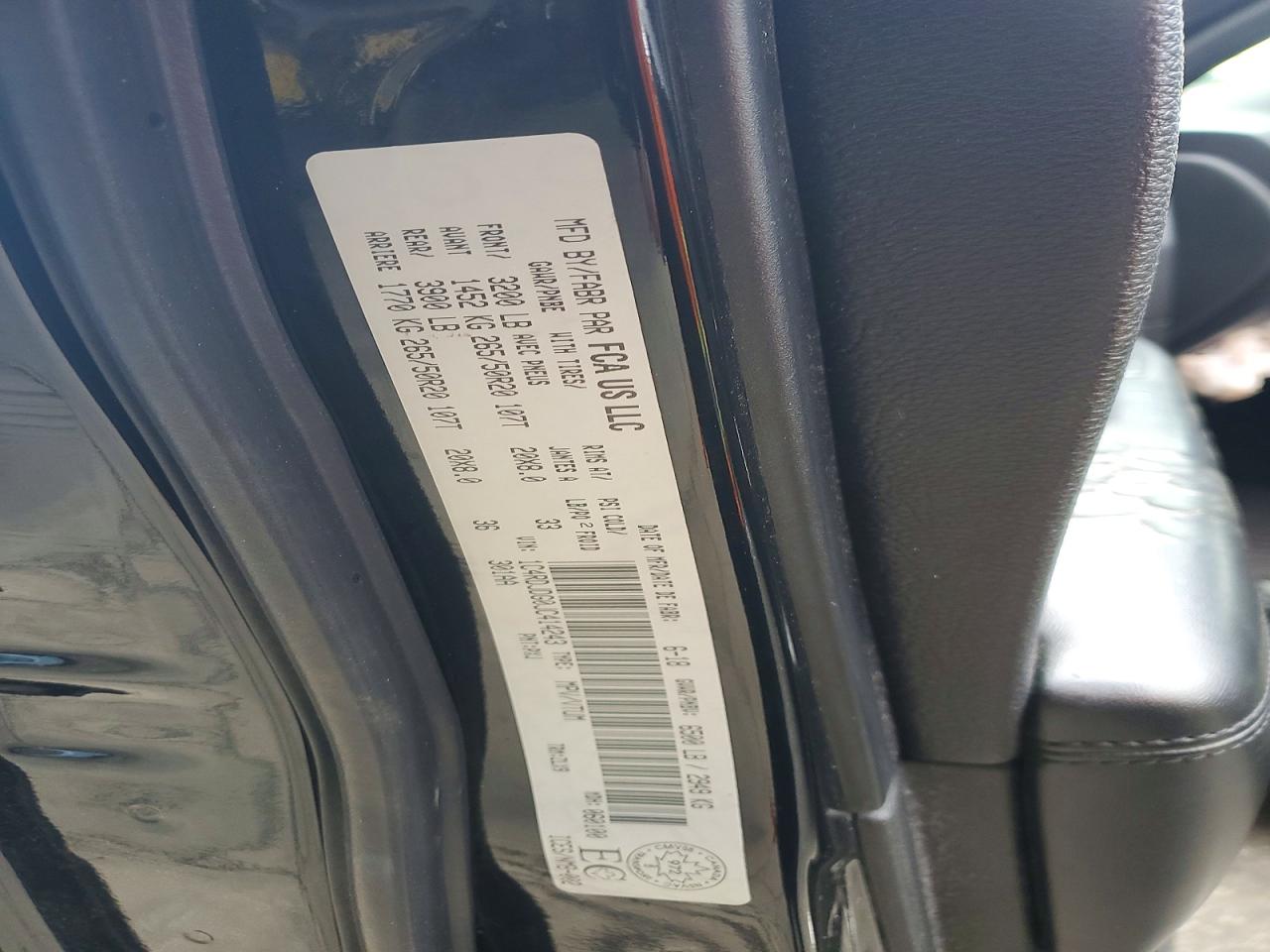 2018 DODGE DURANGO