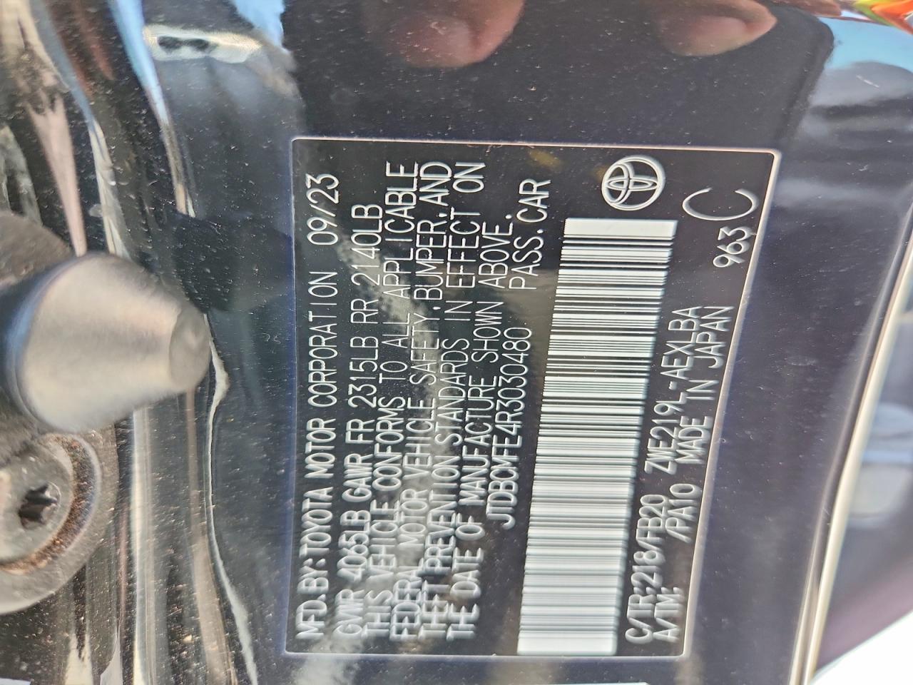 2024 TOYOTA COROLLA