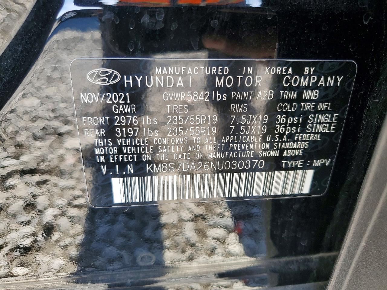 2022 HYUNDAI SANTA FE